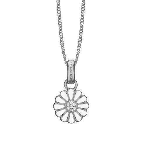 Image of 12 mm Marguerite 925 sterling sølv Christina sølv halskæder smykke fra Christina Collect